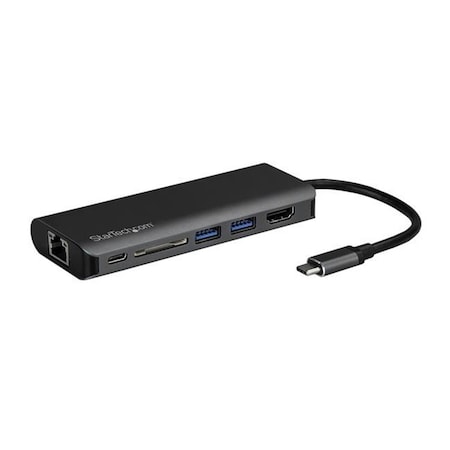 Startech.Com Startech DKT30CSDHPD USB-C Multiport Adapter 2 x USB 3.0 HDMI SD Gigabit Ethernet DKT30CSDHPD